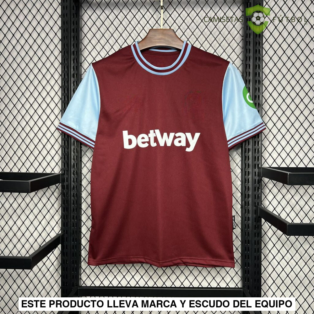 Camiseta West Ham 24-25 Local De Futbol