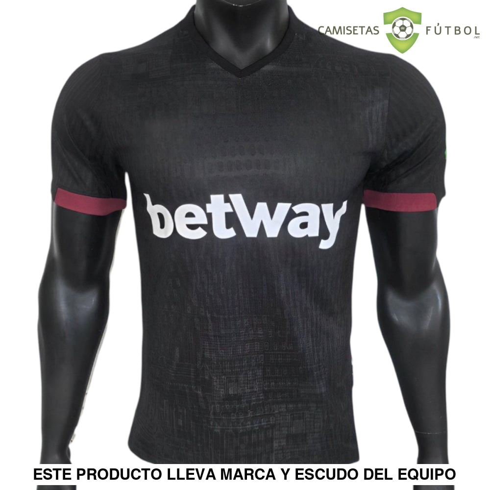 Camiseta West Ham 24-25 Visitante (Player Version) De Futbol