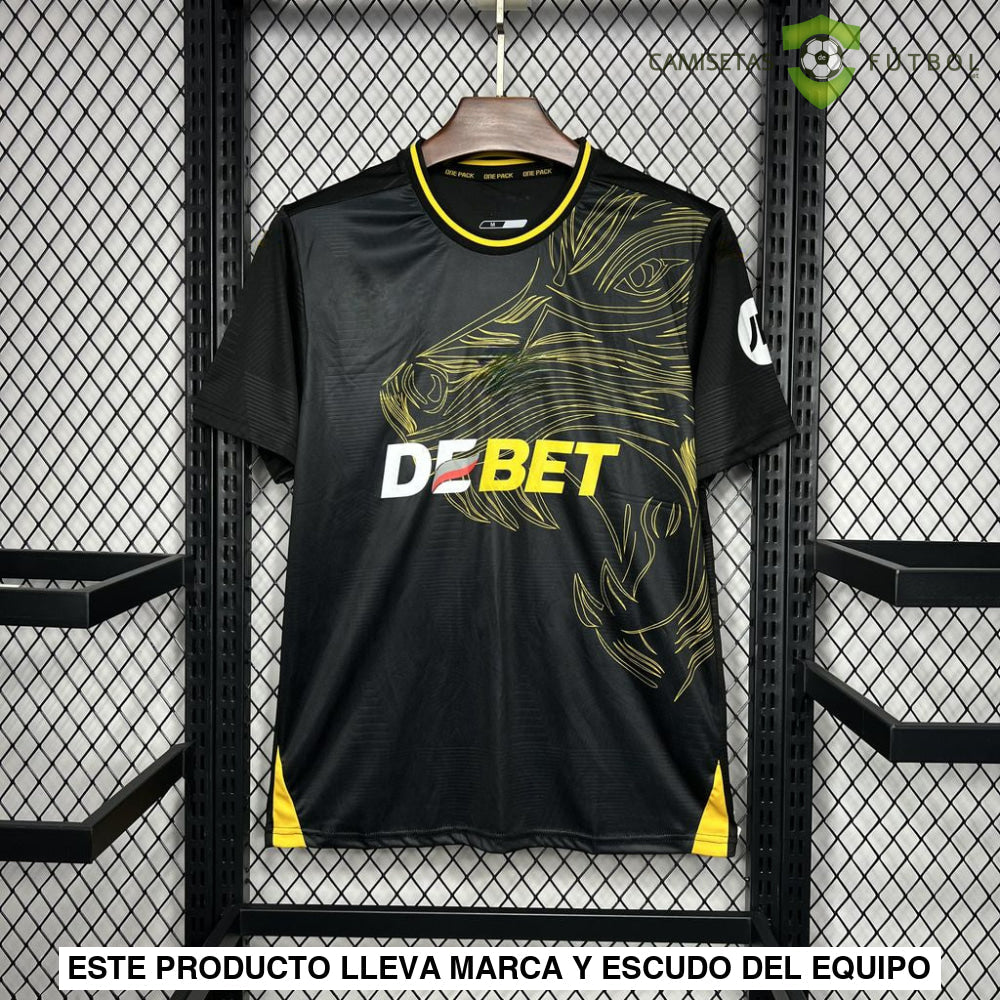 Camiseta Wolves 24-25 Visitante De Futbol