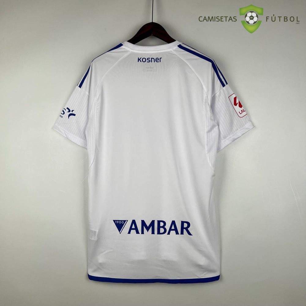 Camiseta Zaragoza 23-24 Local Personalizado