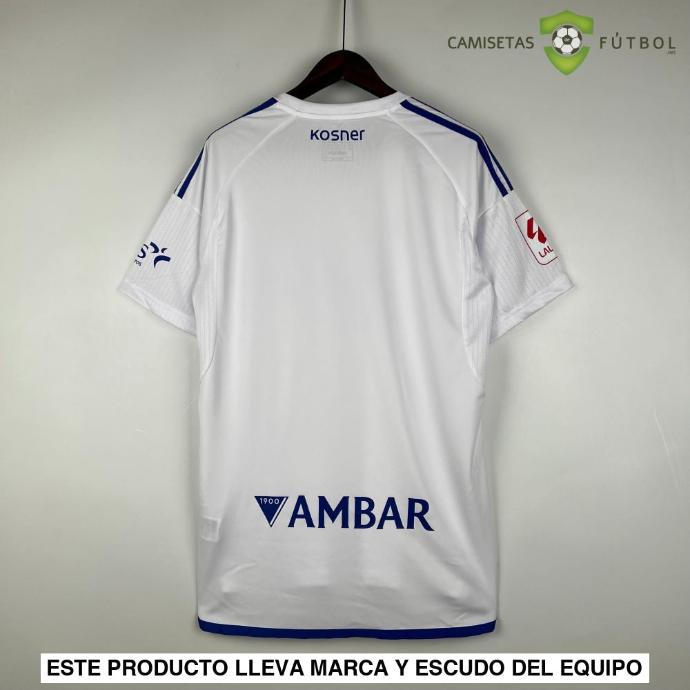 Camiseta Zaragoza 23-24 Local Personalizado