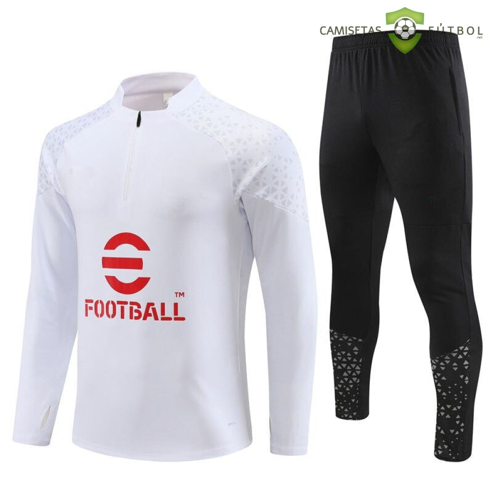 Chandal Ac Milan 23-24 Media Cremallera Modelo 1 Ropa Deportiva