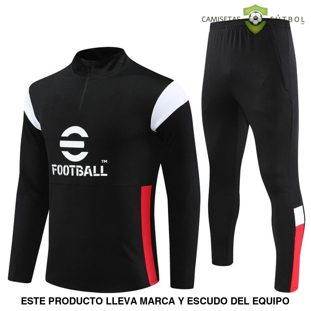 Chandal Ac Milan 23-24 Media Cremallera Modelo 2 Ropa Deportiva