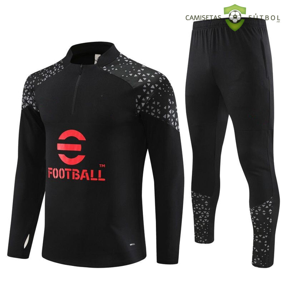 Chandal Ac Milan 23-24 Media Cremallera Modelo 3 Ropa Deportiva