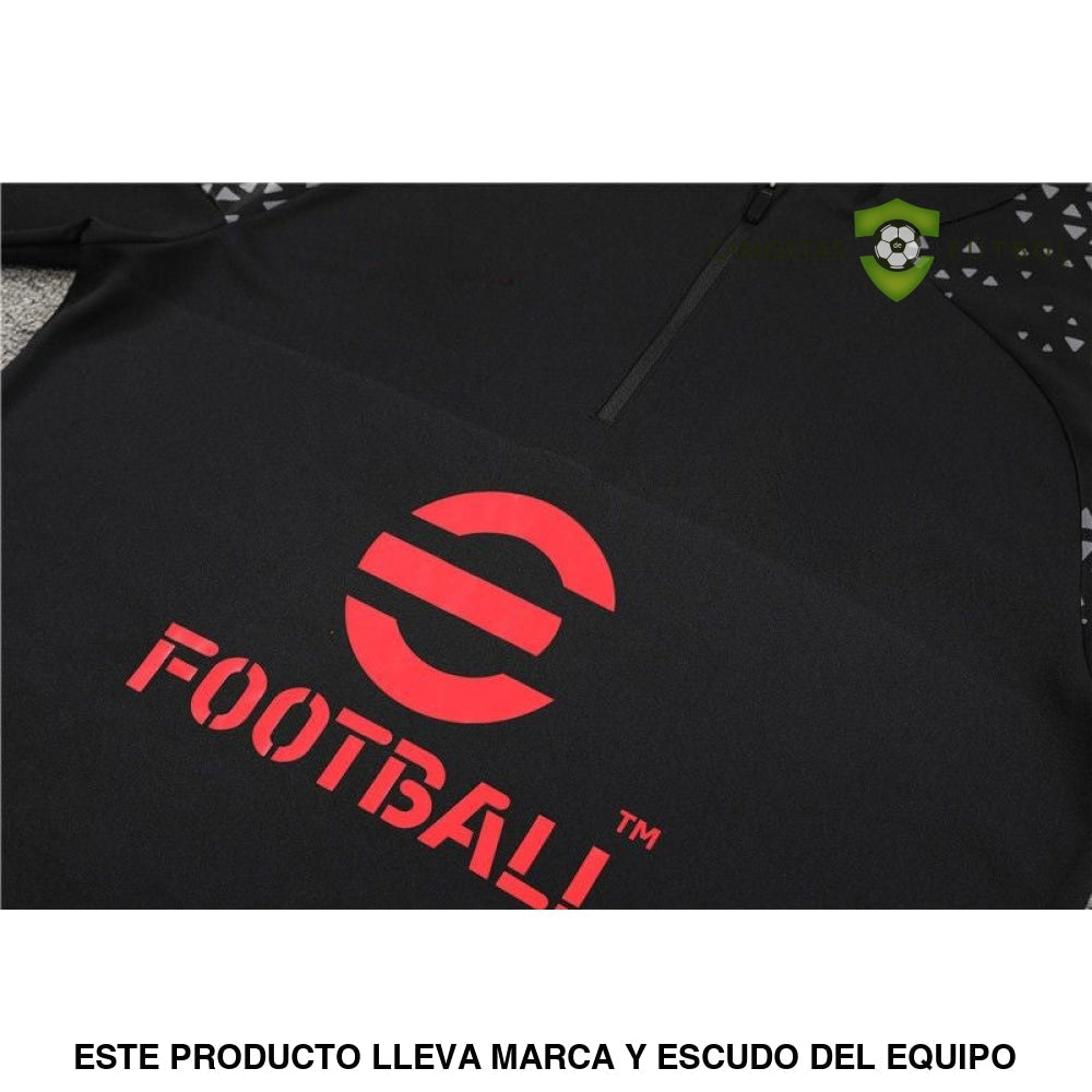 Chandal Ac Milan 23-24 Media Cremallera Modelo 3 Ropa Deportiva