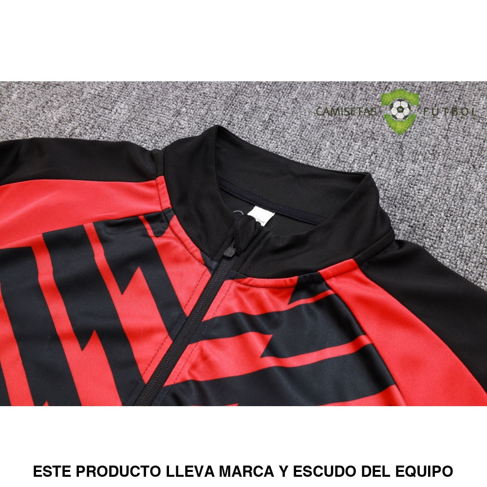 Chandal Ac Milan 23-24 Media Cremallera Modelo 6 Ropa Deportiva