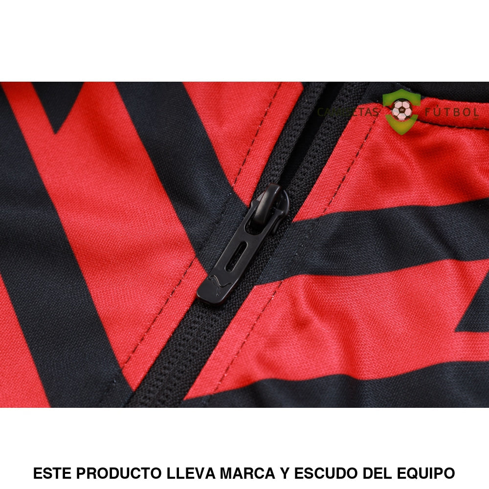 Chandal Ac Milan 23-24 Media Cremallera Modelo 6 Ropa Deportiva