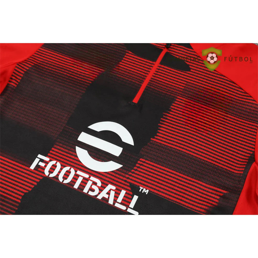 Chandal Ac Milan 24-25 Media Cremallera Modelo 2 Ropa Deportiva