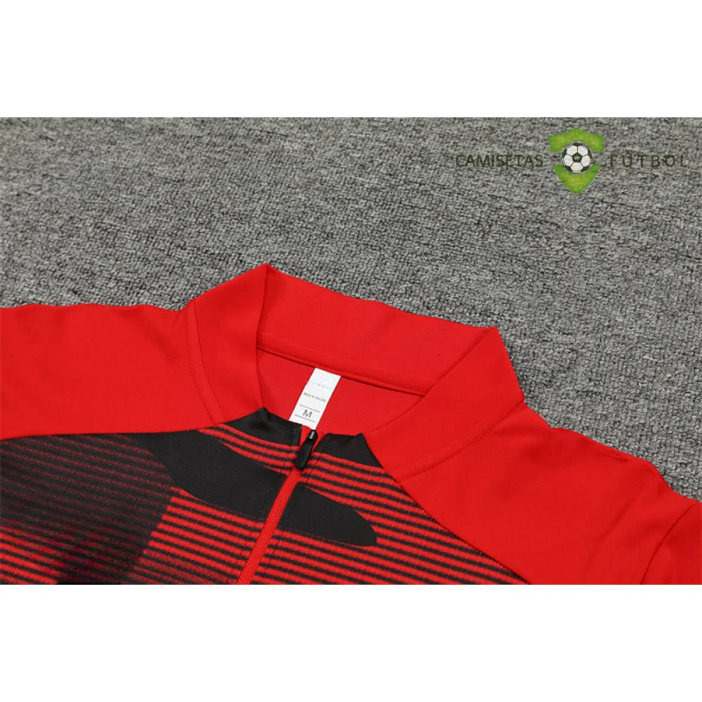 Chandal Ac Milan 24-25 Media Cremallera Modelo 2 Ropa Deportiva