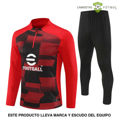 Chandal Ac Milan 24-25 Media Cremallera Modelo 2 Ropa Deportiva