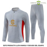 Tuta calcio AC Milan 24-25 mezza zip Modello 3 abbigliamento sportivo