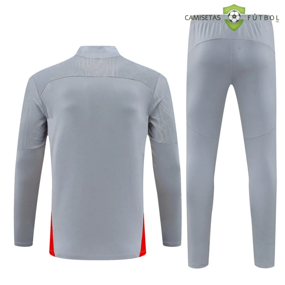 Tuta calcio AC Milan 24-25 mezza zip Modello 3 abbigliamento sportivo