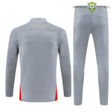 Tuta calcio AC Milan 24-25 mezza zip Modello 3 abbigliamento sportivo