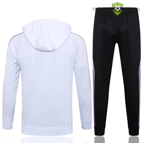 Tuta calcio Germania 24-25 mezza zip con cappuccio Modello 1 abbigliamento sportivo