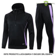 Tuta calcio Germania 24-25 mezza zip con cappuccio Modello 2 abbigliamento sportivo