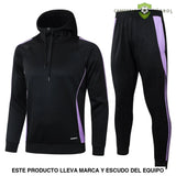 Tuta calcio Germania 24-25 mezza zip con cappuccio Modello 2 abbigliamento sportivo