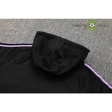 Tuta calcio Germania 24-25 mezza zip con cappuccio Modello 2 abbigliamento sportivo