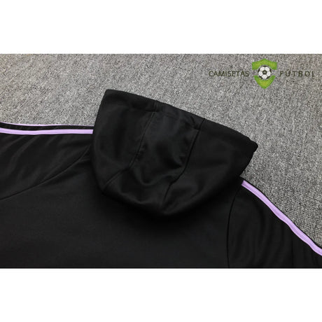 Tuta calcio Germania 24-25 mezza zip con cappuccio Modello 2 abbigliamento sportivo