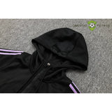 Tuta calcio Germania 24-25 mezza zip con cappuccio Modello 2 abbigliamento sportivo