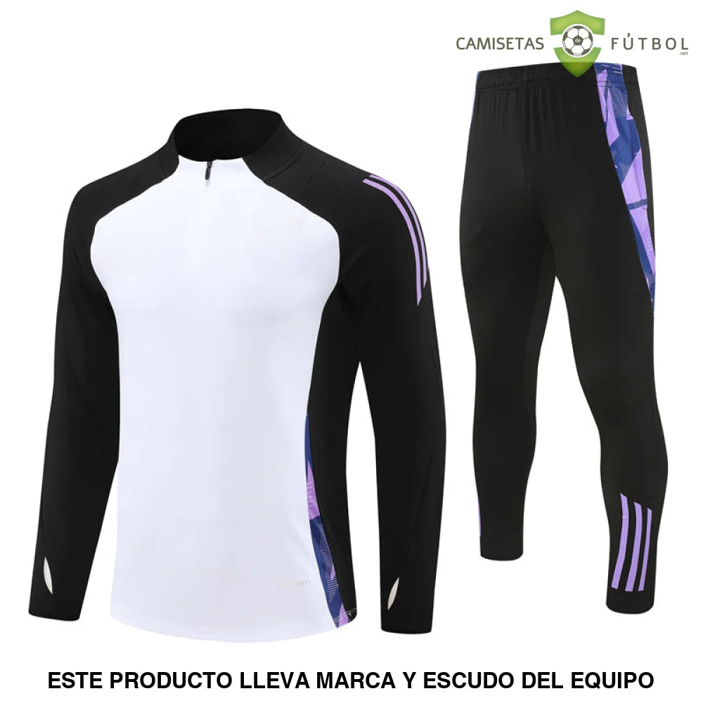 Tuta calcio Germania 24-25 mezza zip Modello 1 abbigliamento sportivo