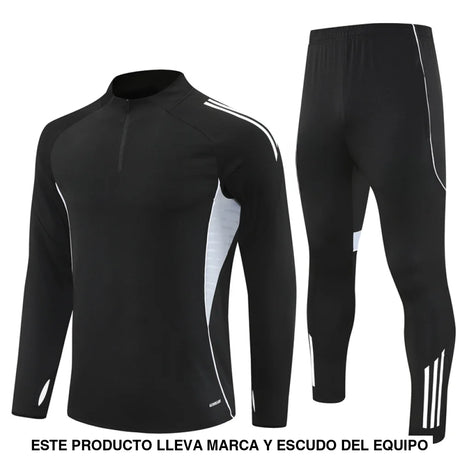 Chandal Alemania 25-26 media cremallera Modelo 2 Chandal Media Cremallera