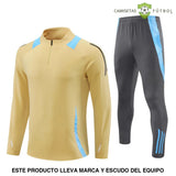 Tuta calcio Argentina 24-25 mezza zip Modello 3 abbigliamento sportivo