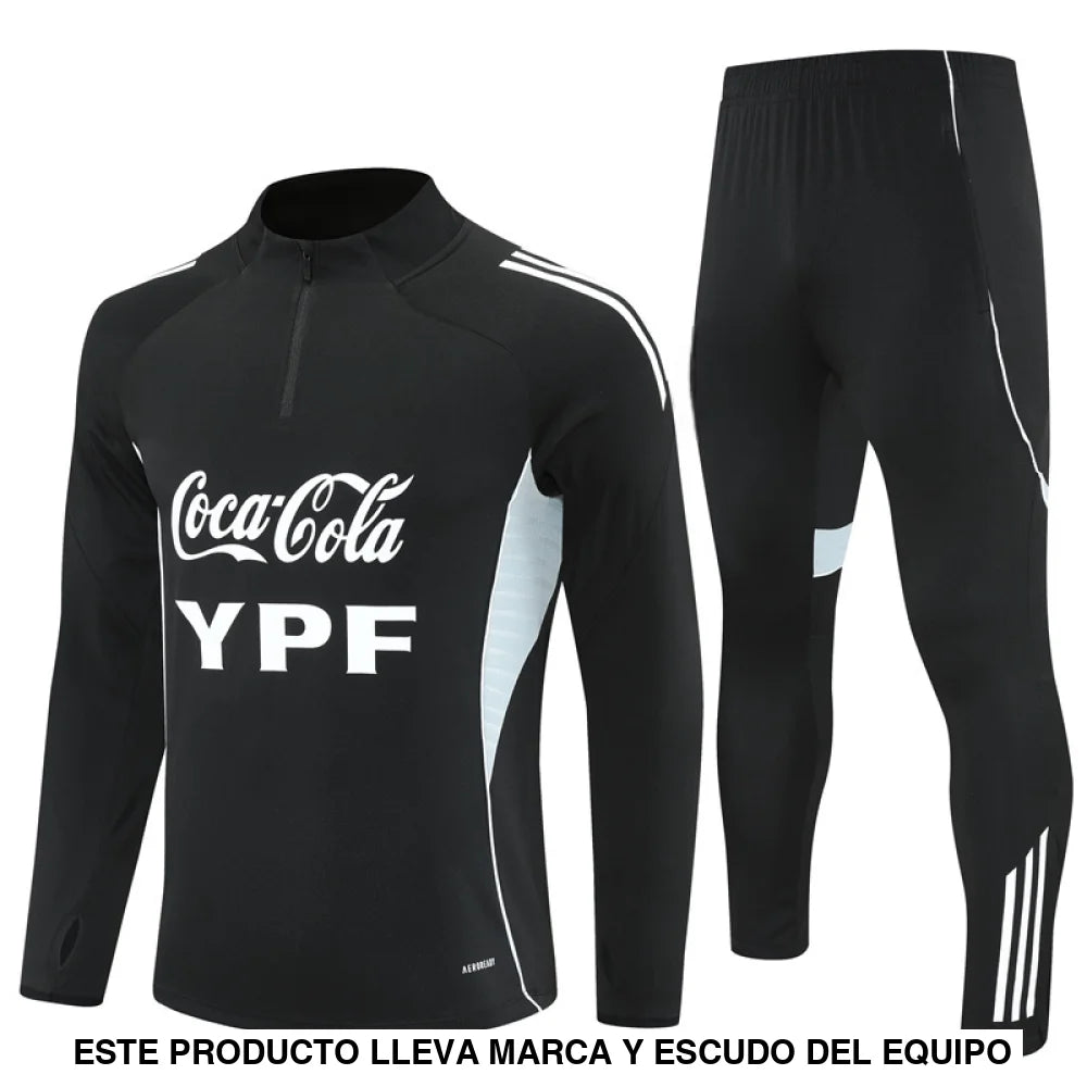 Chandal Argentina 25-26 media cremallera Modelo 1 Chandal Media Cremallera