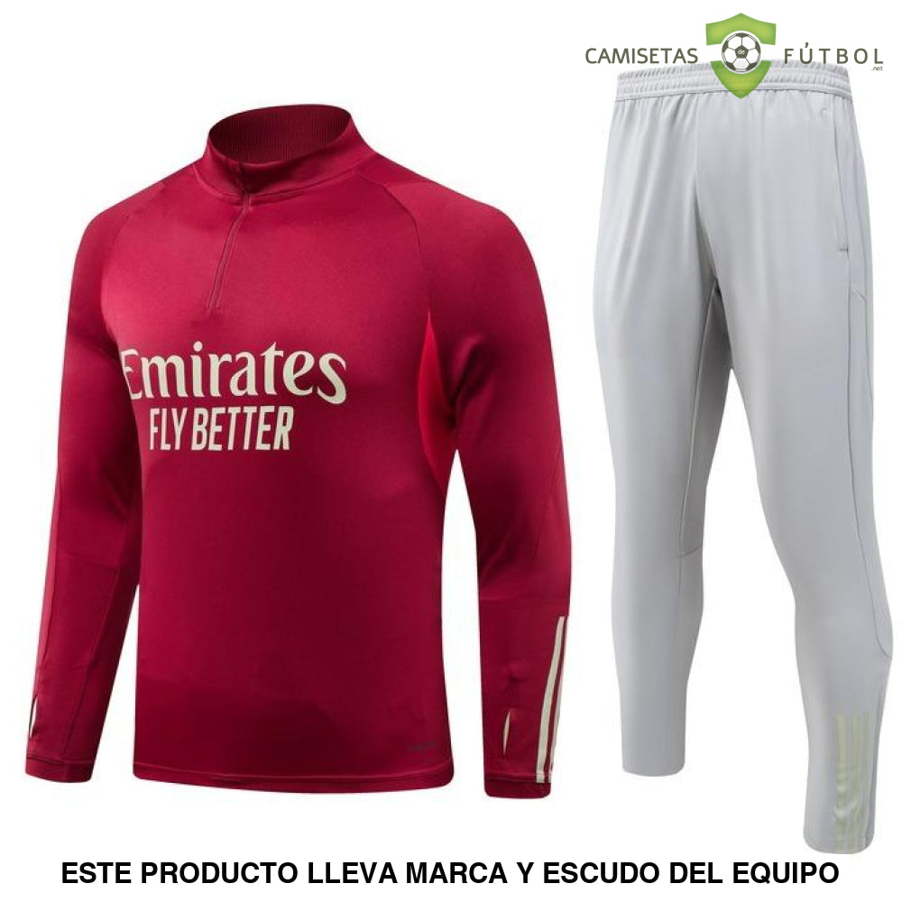 Chandal Arsenal 23 - 24 Media Cremallera Modelo 6 Ropa Deportiva