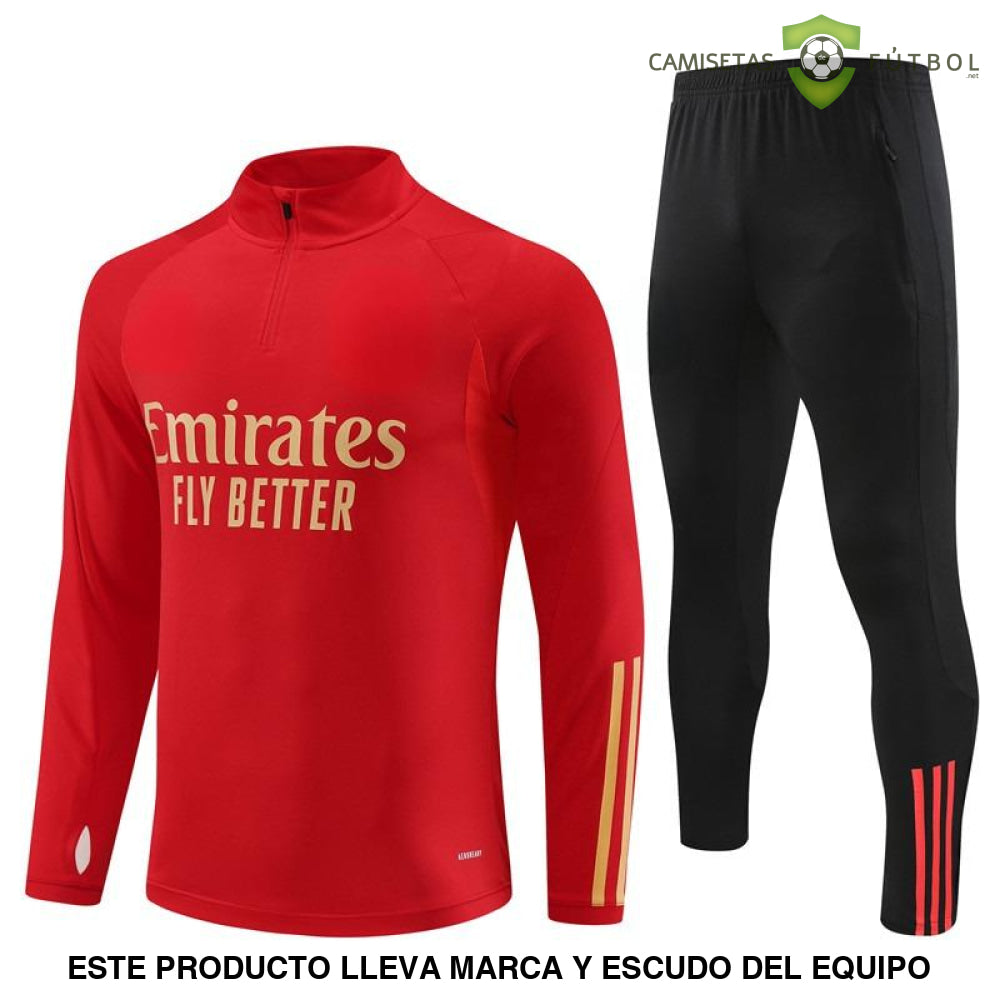 Chandal Arsenal 23 - 24 Media Cremallera Modelo 7 Ropa Deportiva