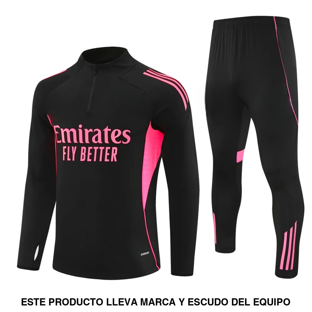 Chandal Arsenal 25-26 media cremallera Modelo 1 Chandal Media Cremallera