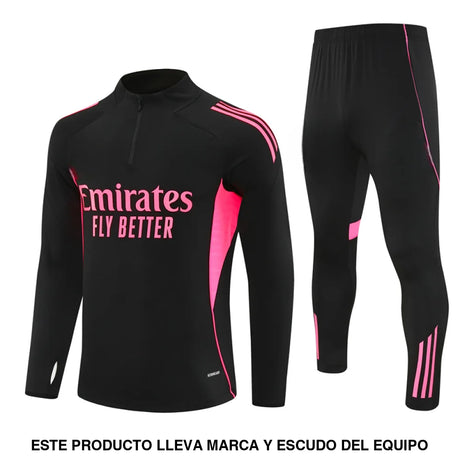 Chandal Arsenal 25-26 media cremallera Modelo 1 Chandal Media Cremallera