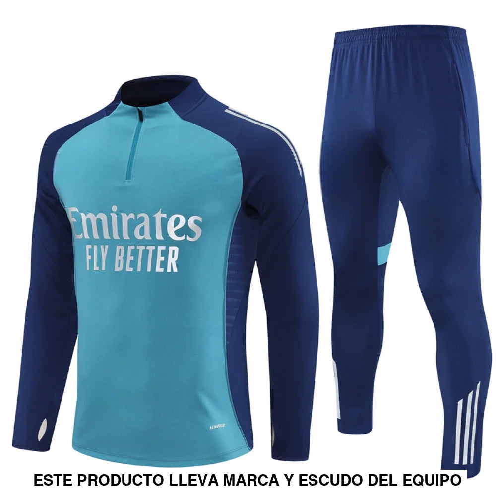 Chandal Arsenal 25-26 media cremallera Modelo 5 Chandal Media Cremallera