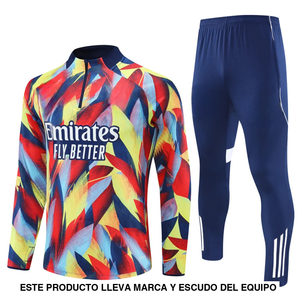 Chandal Arsenal 25-26 media cremallera Modelo 6 Chandal Media Cremallera