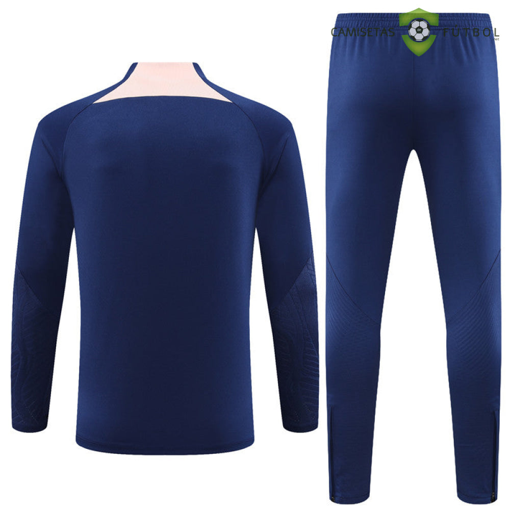 Chandal Atlético De Madrid 23 - 24 Media Cremallera Modelo 1 Ropa Deportiva