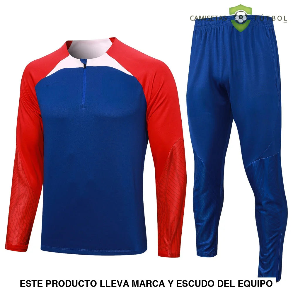 Chandal Atlético De Madrid 23 - 24 Media Cremallera Modelo 2 Ropa Deportiva