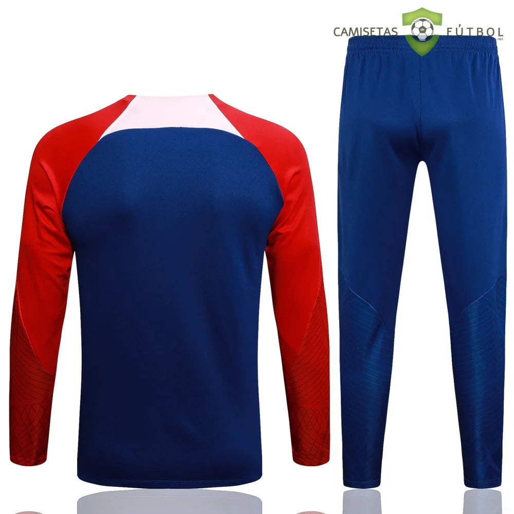 Chandal Atlético De Madrid 23 - 24 Media Cremallera Modelo 2 Ropa Deportiva