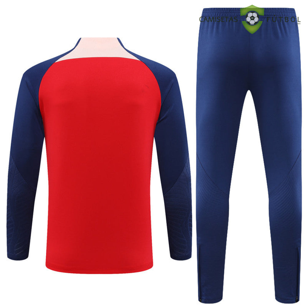 Chandal Atlético De Madrid 23 - 24 Media Cremallera Modelo 3 Ropa Deportiva