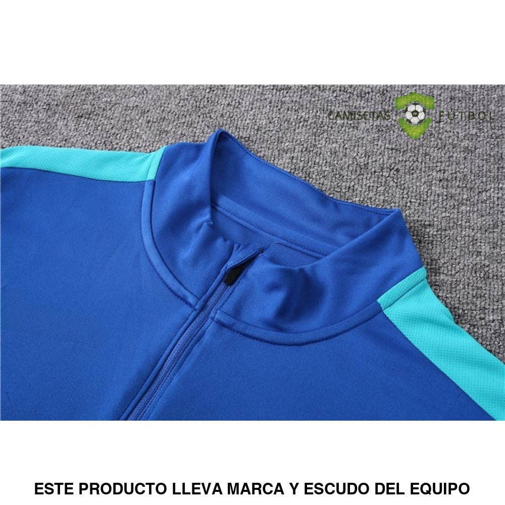 Chandal Barcelona 23-24 Media Cremallera Modelo 1 Ropa Deportiva