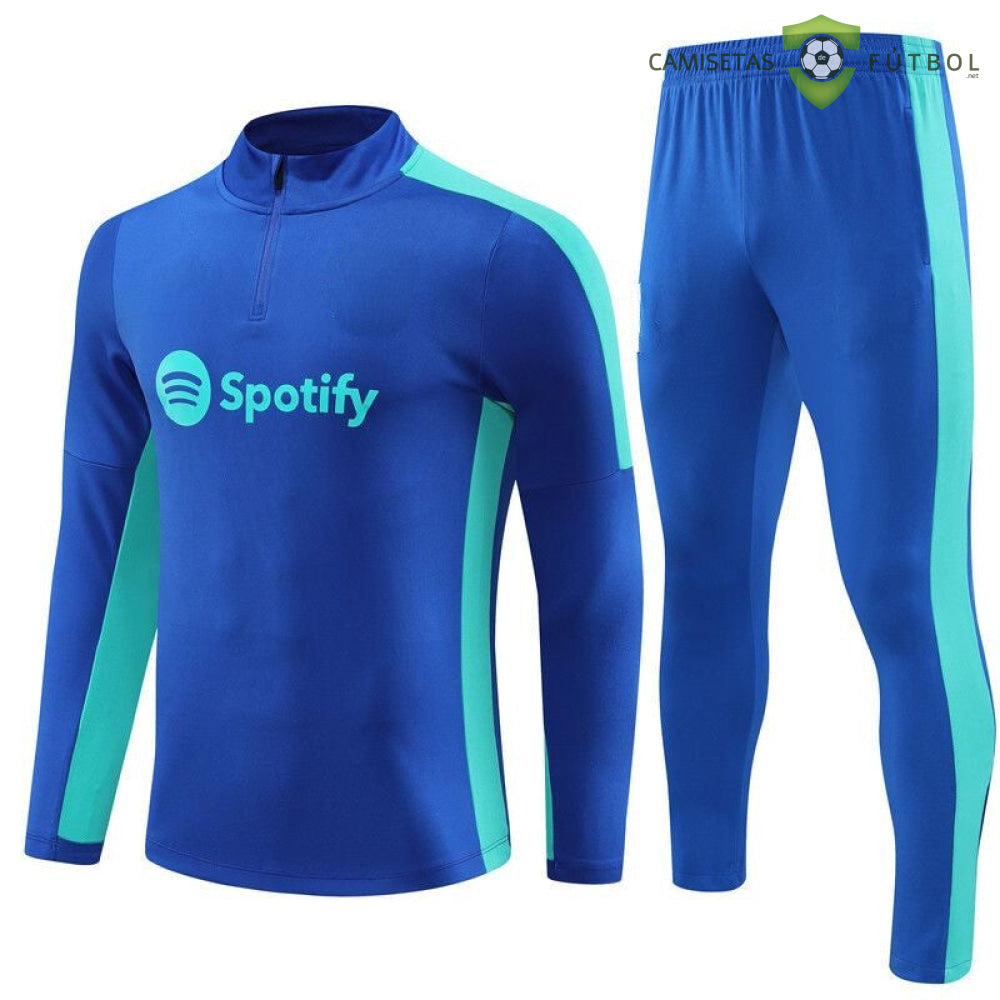 Chandal Barcelona 23-24 Media Cremallera Modelo 1 Ropa Deportiva