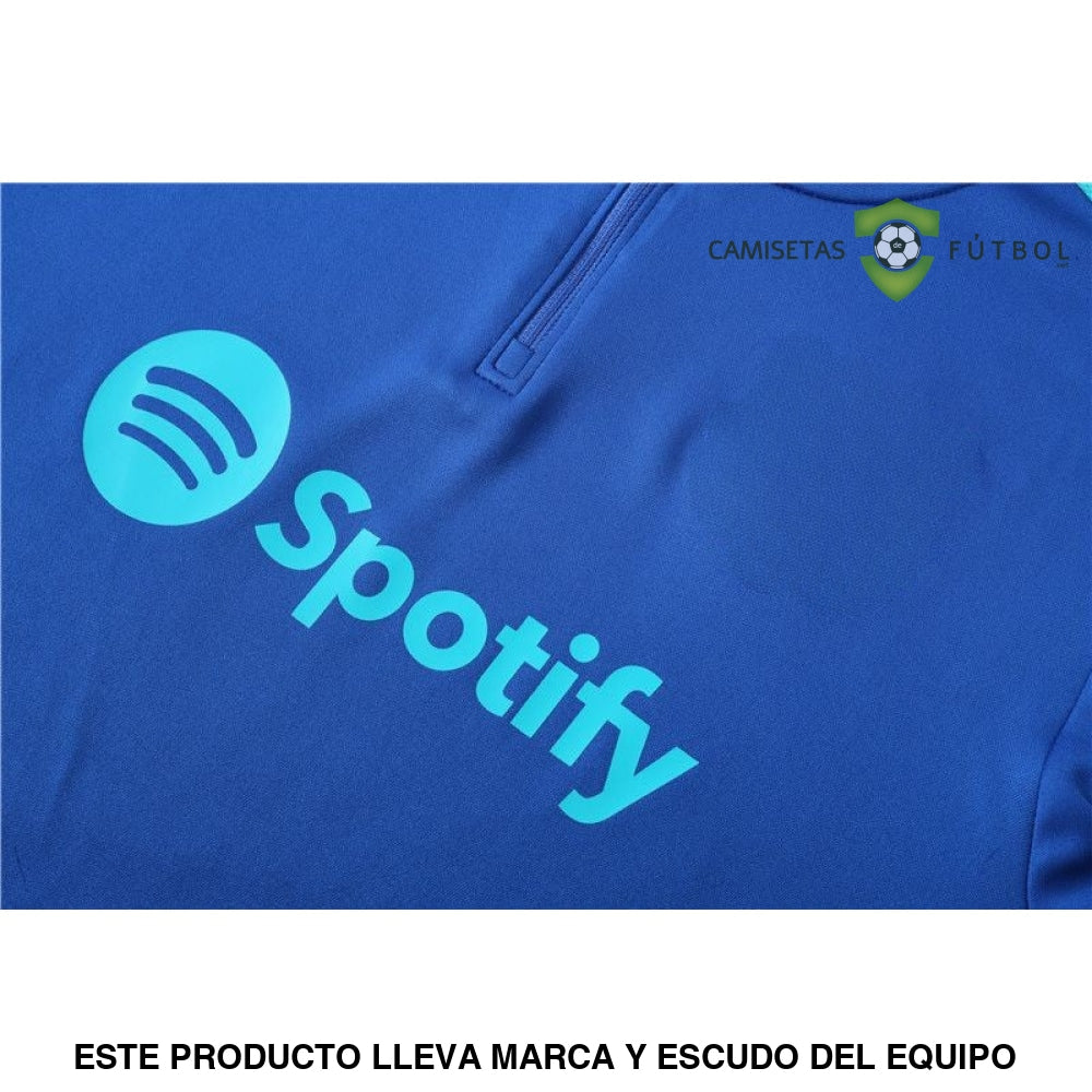 Chandal Barcelona 23-24 Media Cremallera Modelo 1 Ropa Deportiva