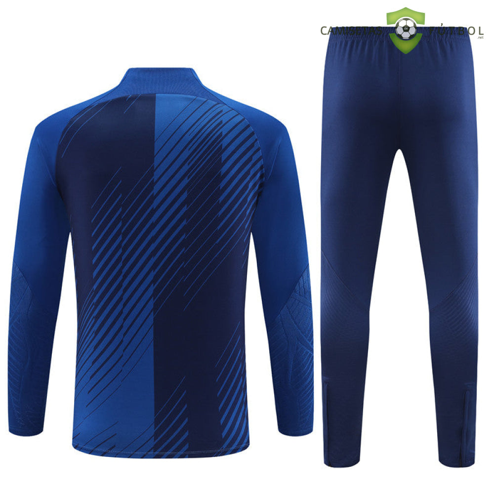 Chandal Barcelona 23 - 24 Media Cremallera Modelo 10 Ropa Deportiva