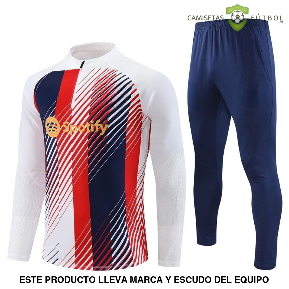 Chandal Barcelona 23 - 24 Media Cremallera Modelo 12 Ropa Deportiva