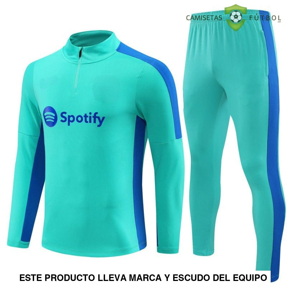 Chandal Barcelona 23-24 Media Cremallera Modelo 2 Ropa Deportiva