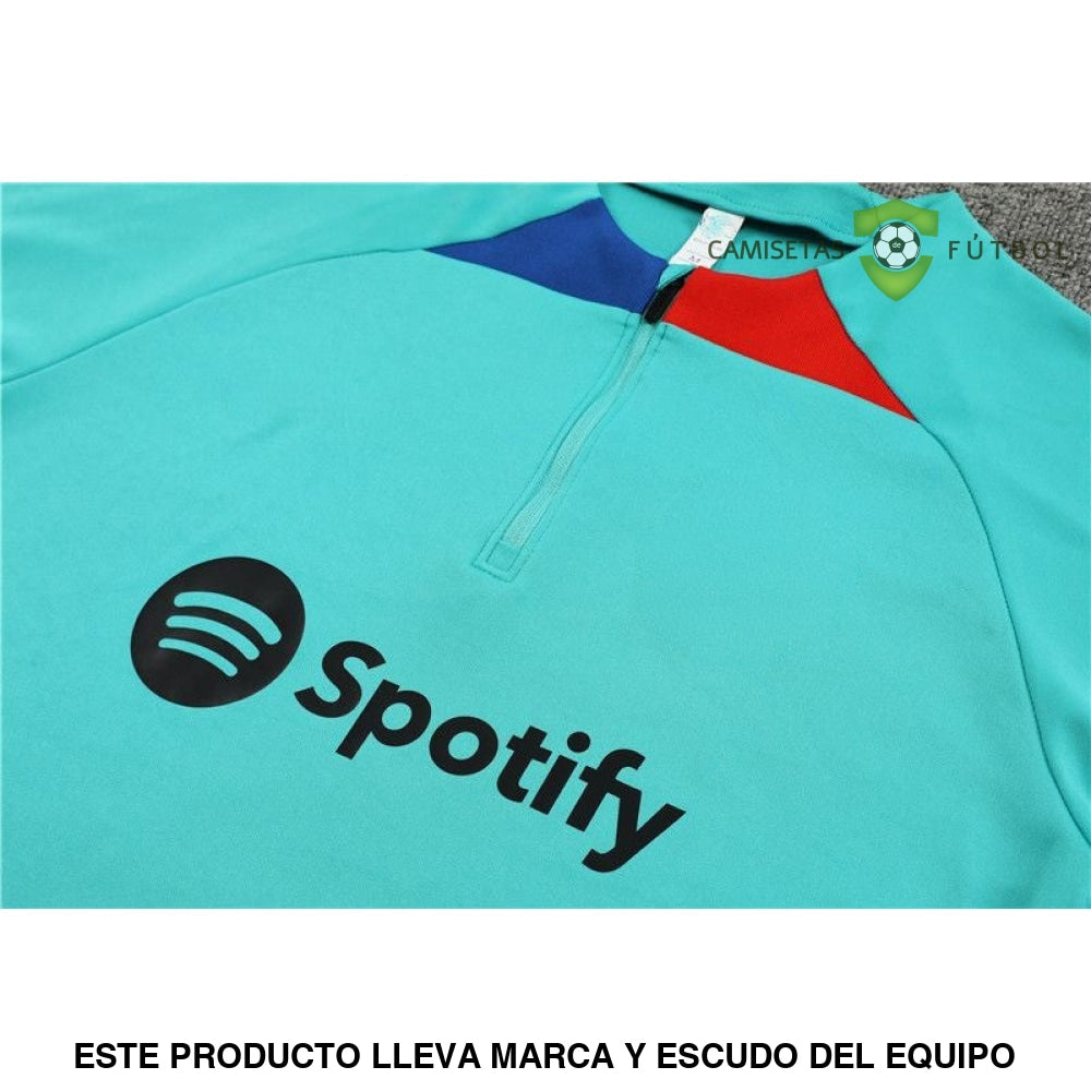 Chandal Barcelona 23-24 Media Cremallera Modelo 3 Ropa Deportiva