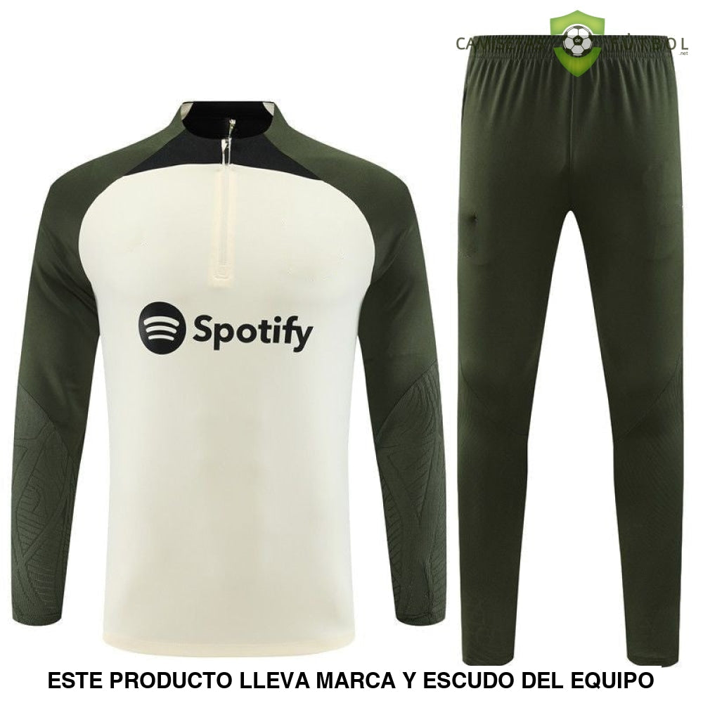 Chandal Barcelona 23-24 Media Cremallera Modelo 4 Ropa Deportiva