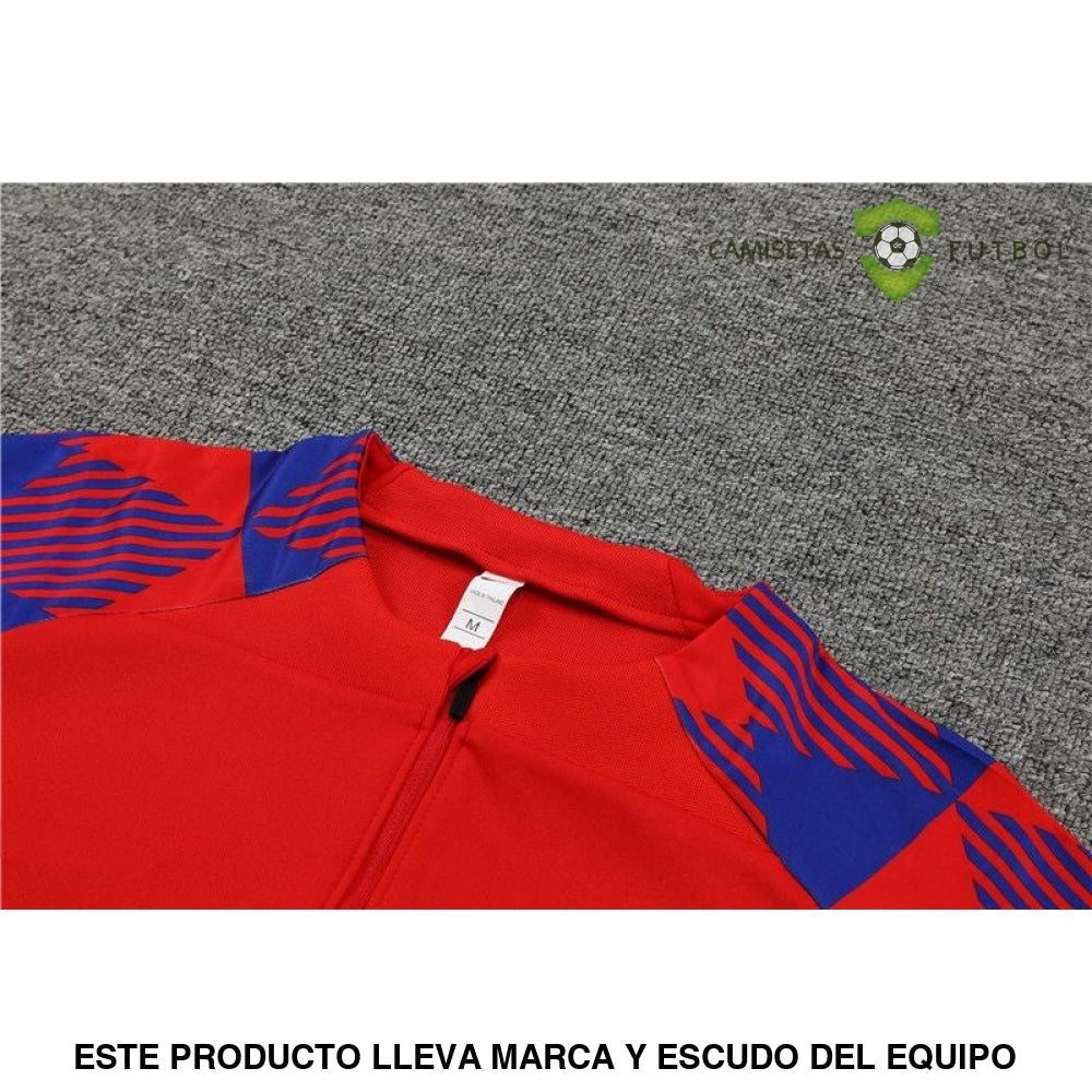 Chandal Barcelona 23-24 Media Cremallera Modelo 6 Ropa Deportiva