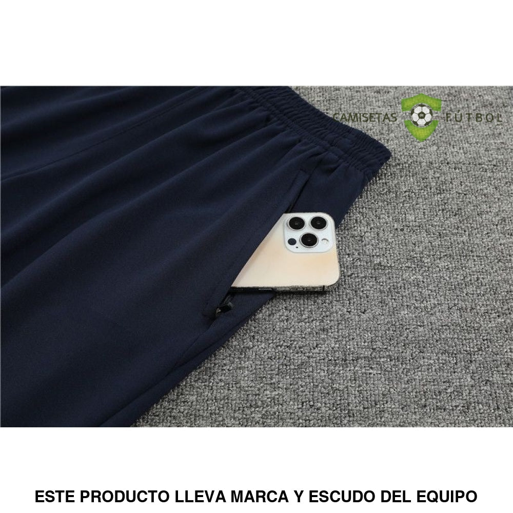 Chandal Barcelona 23-24 Media Cremallera Modelo 6 Ropa Deportiva