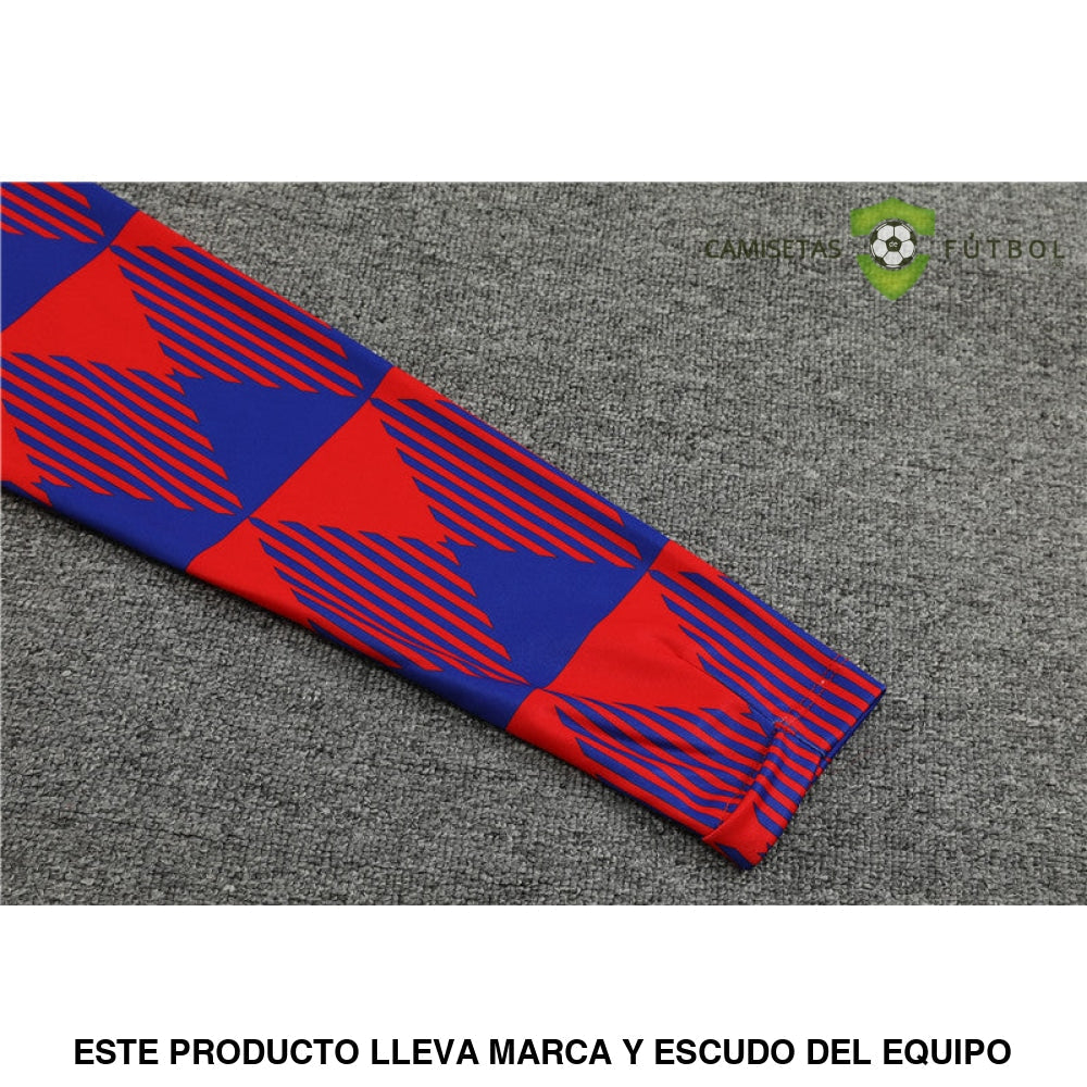 Chandal Barcelona 23-24 Media Cremallera Modelo 6 Ropa Deportiva