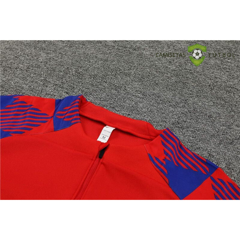 Chandal Barcelona 23-24 Media Cremallera Modelo 6 Ropa Deportiva
