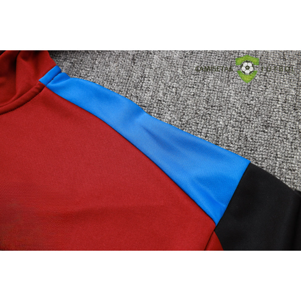 Chandal Barcelona 24-25 Cremallera Completa Con Capucha Modelo 1 Ropa Deportiva